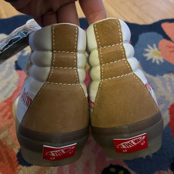 Vans x Palm Angels Purple/Chipmunk SK8-Hi Reissue Sneakers - Picture 5 of 11